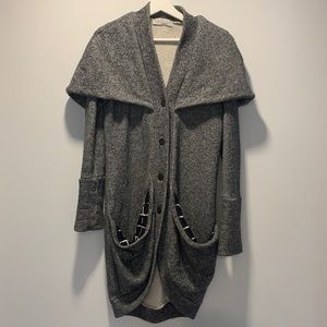 Rebecca King Charcoal 3-Way Sweater!!!!